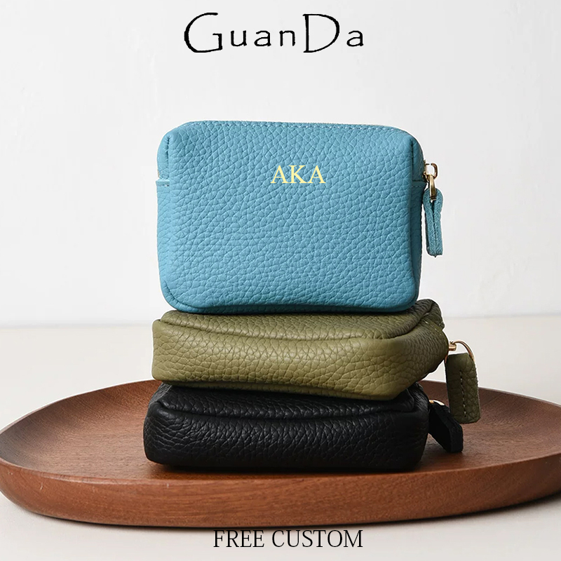 Luxury Skincare Women - Bolsa de Moedas Mini Quadrada em