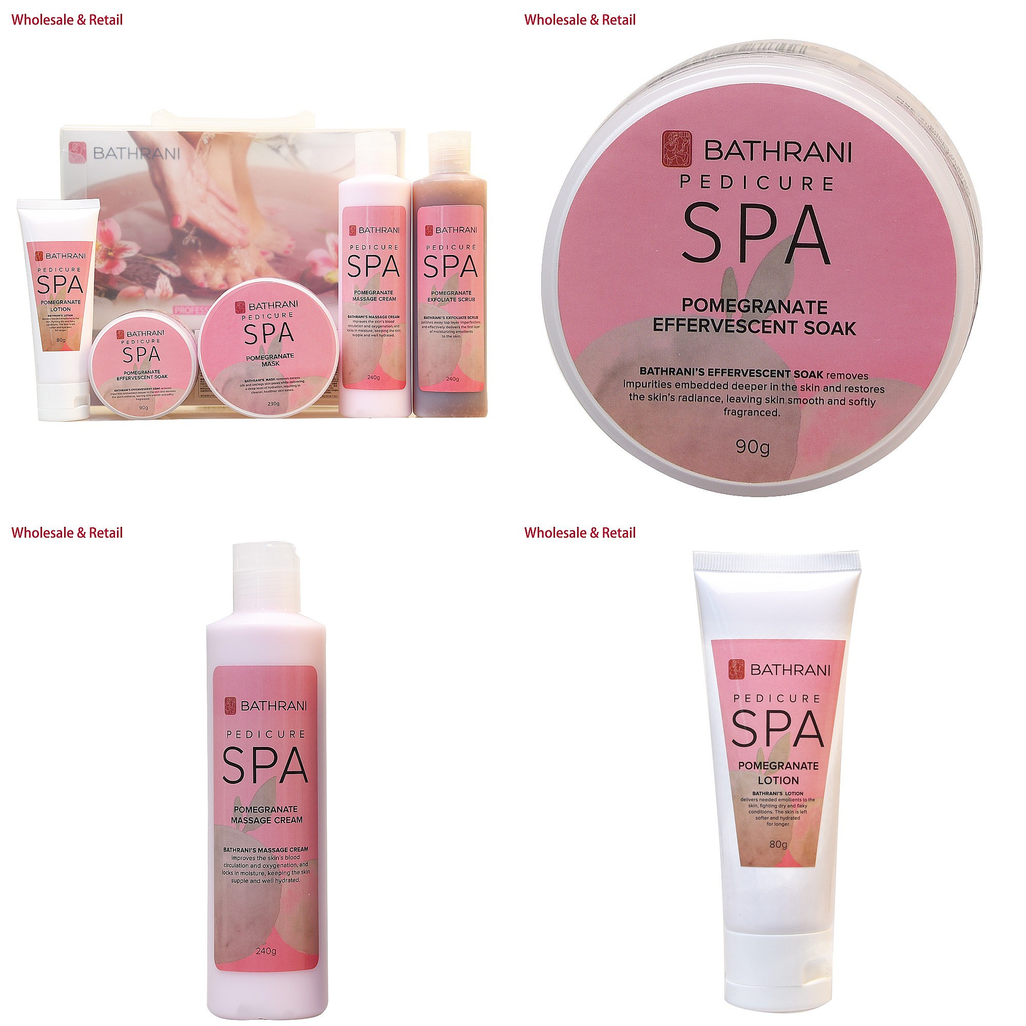 Luxury Skincare Kit - Kit de Pedicure Spa, Sistema de