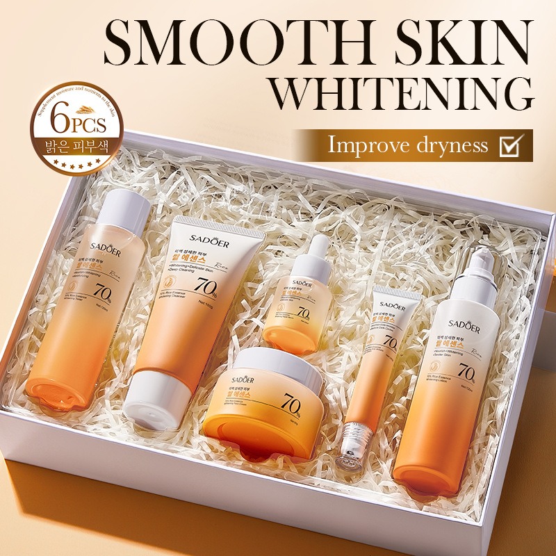 Luxury Skincare Kit - 70% arroz hidratante anti-rugas cuidados com