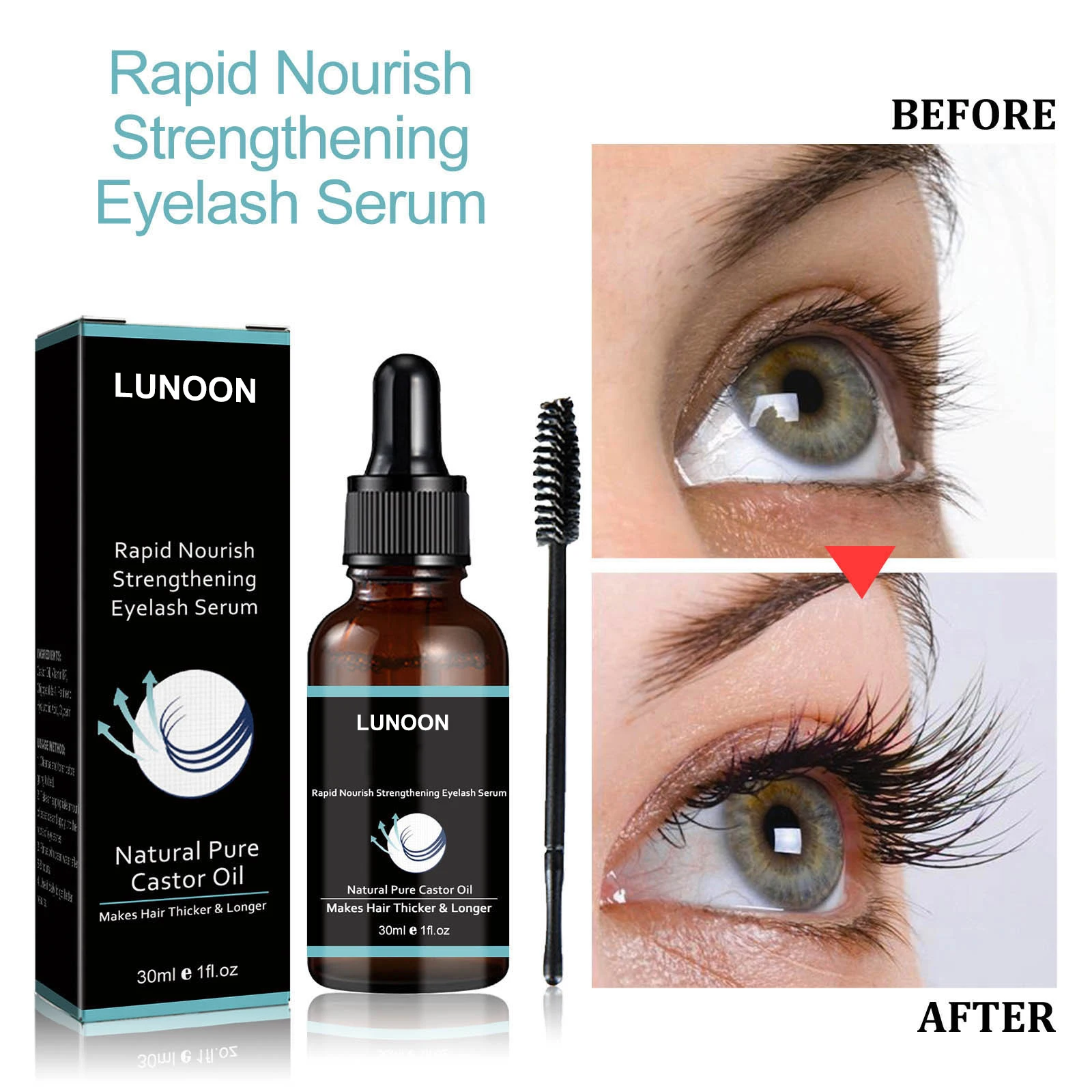Growth Factor Serum - Sérum Nutritivo para Cílios – Biotina,