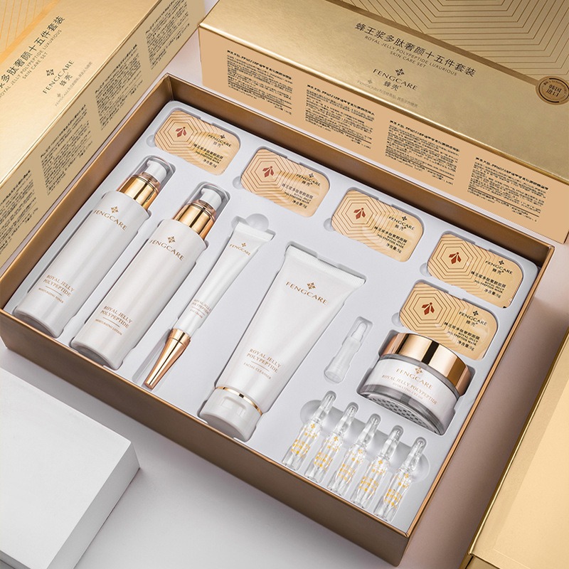 Luxury Skincare Kit - Conjunto hidratante e antirrugas Royal Jelly