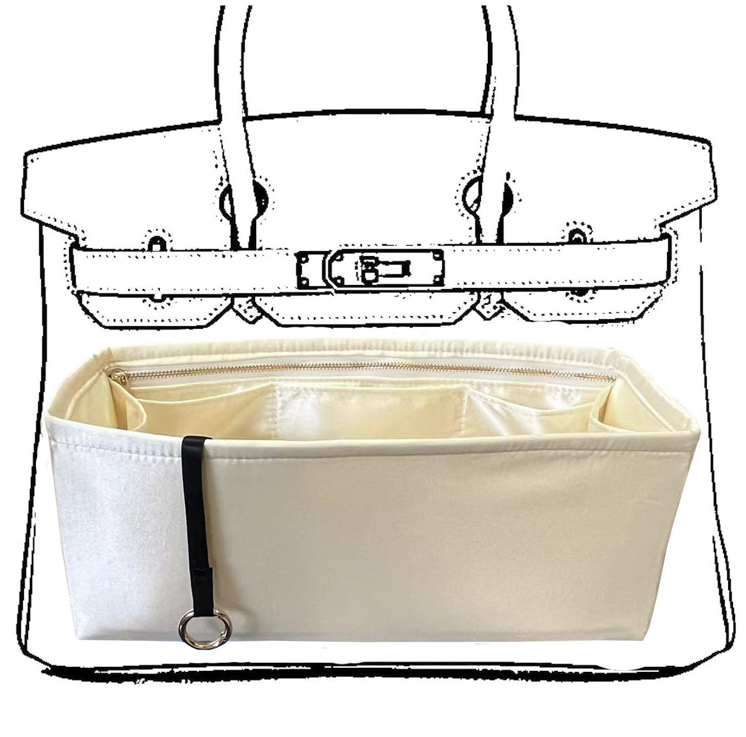 Organizador de Bolsa Birkin S  - Luxury Skincare Women avaliação e preço