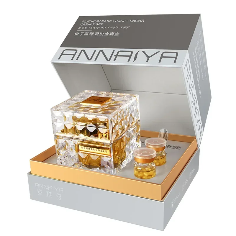 Platinum raro luxo caviar cuid - Luxury Skincare Set avaliação e preço