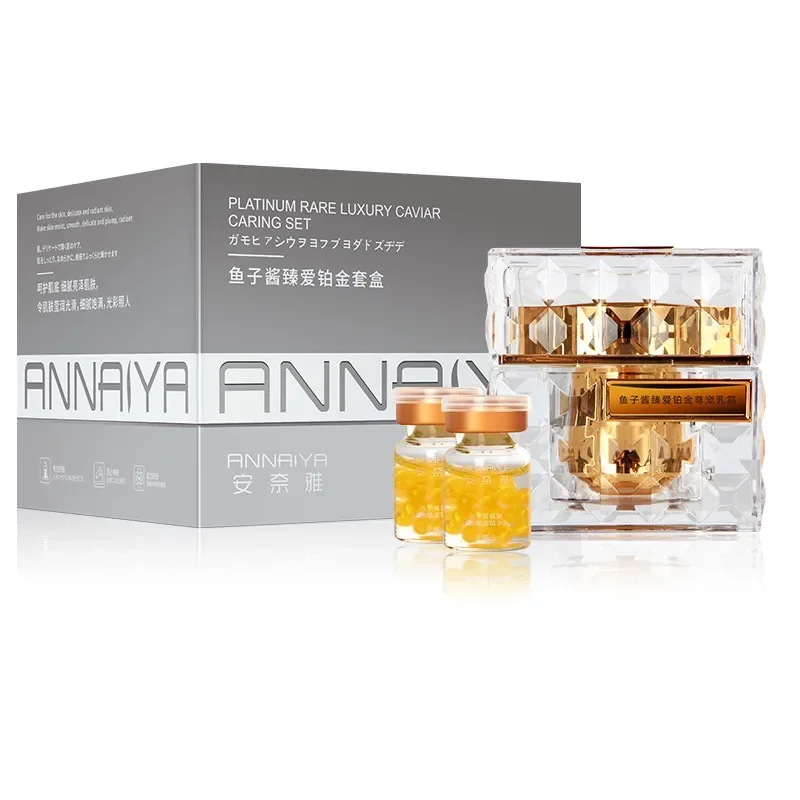 Platinum raro luxo caviar cuid - Luxury Skincare Set avaliação e preço