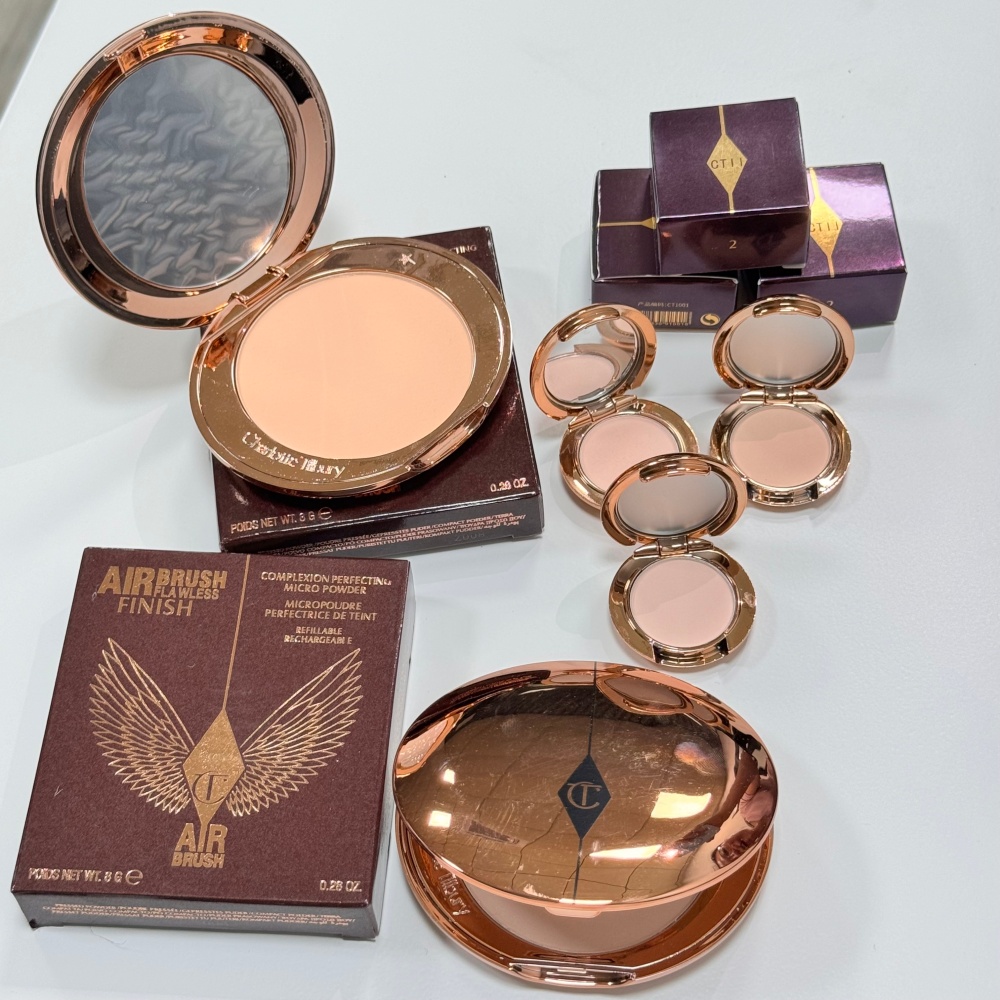 Pó de Maquiagem com Efeito Air - Luxury Skincare Kit avaliação e preço
