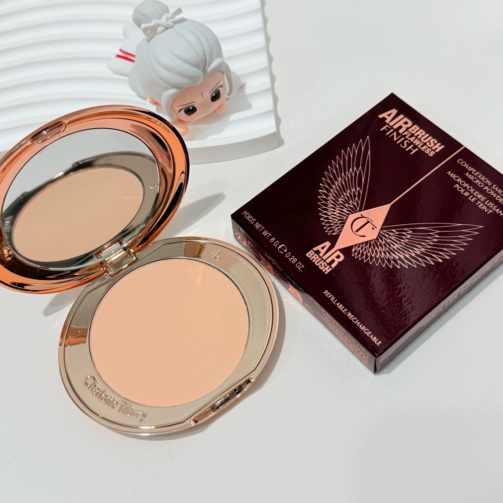 Pó de Maquiagem com Efeito Air - Luxury Skincare Kit avaliação e preço
