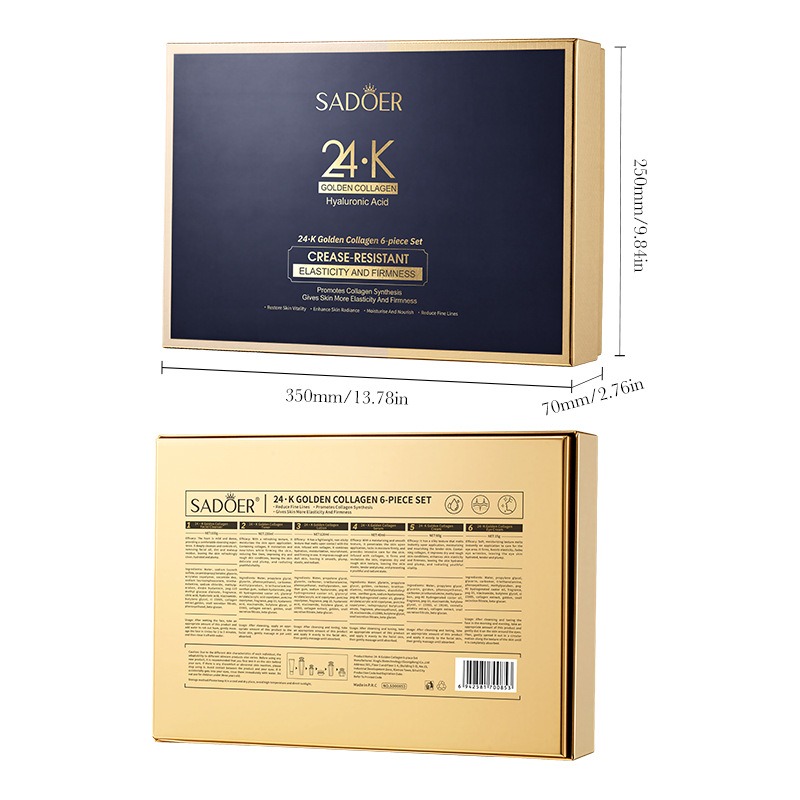 Conjunto de Cuidados com a Pel - Luxury Skincare Kit avaliação e preço
